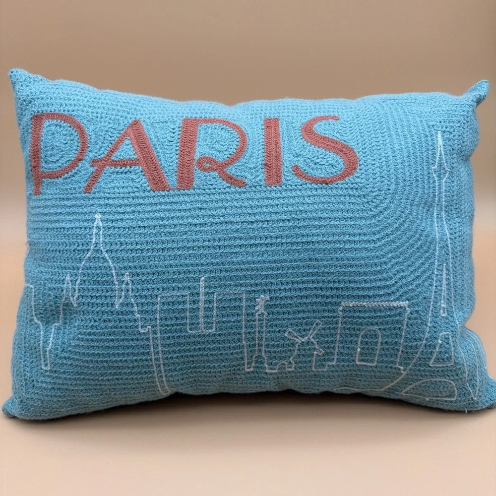 Paris Eiffle Tower Decorative Pillow 18